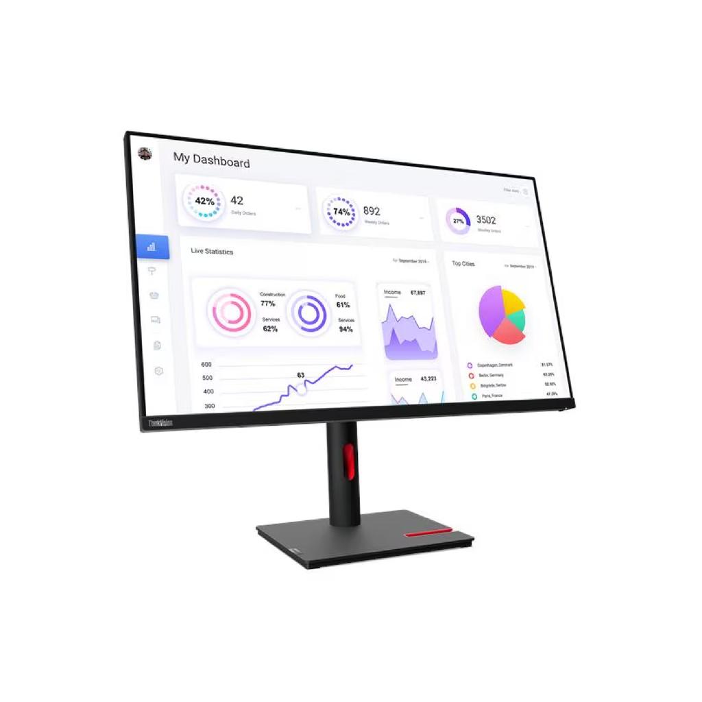 Lenovo 31-inch Monitor 3840 x 2160 LCD (ThinkVision T32P-30) Reconditionné - Lenovo refurbished available on Backmarket