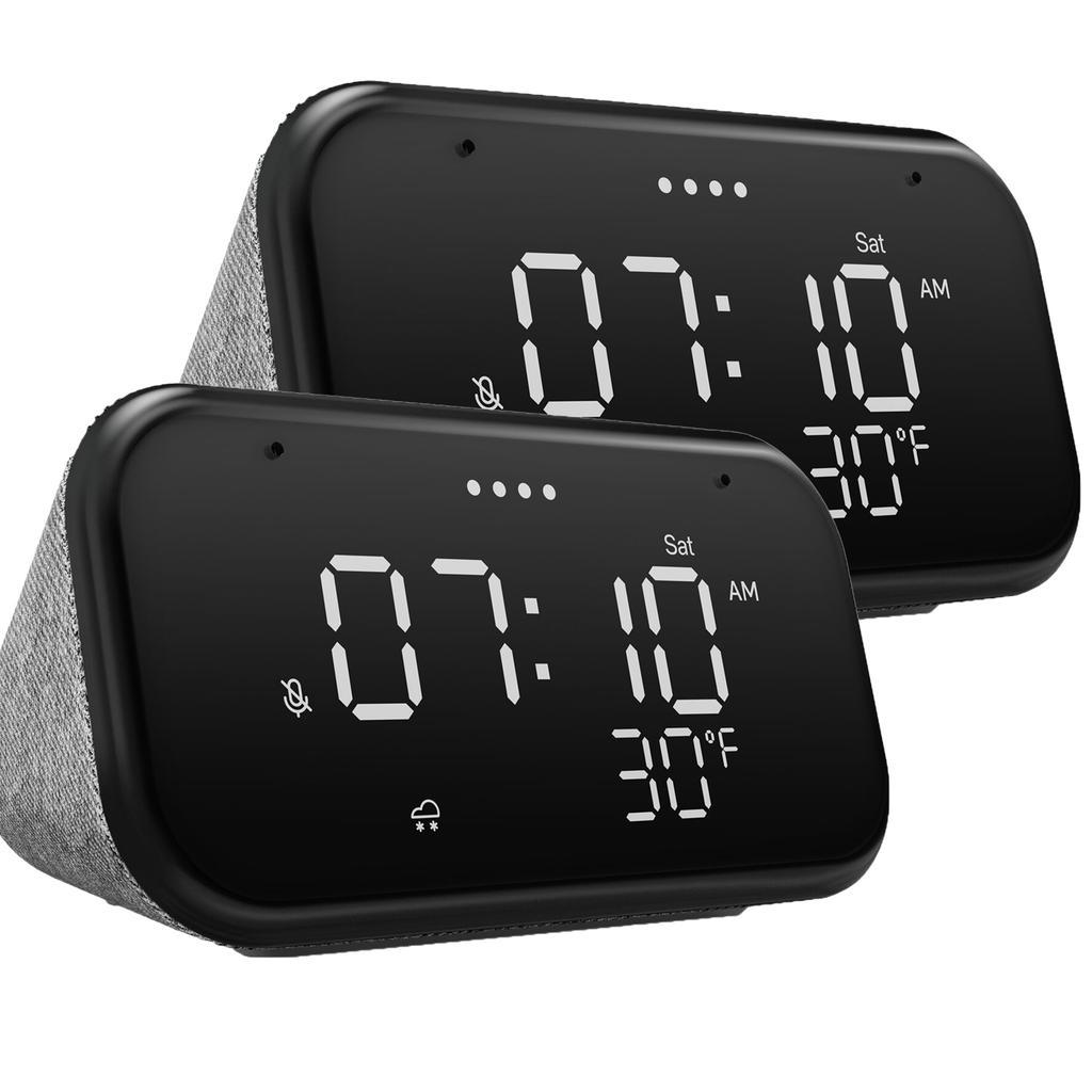 Lenovo Smart Clock Essential Speaker Bluetooth speakers - Black Refurbished - Lenovo refurbished available on Backmarket