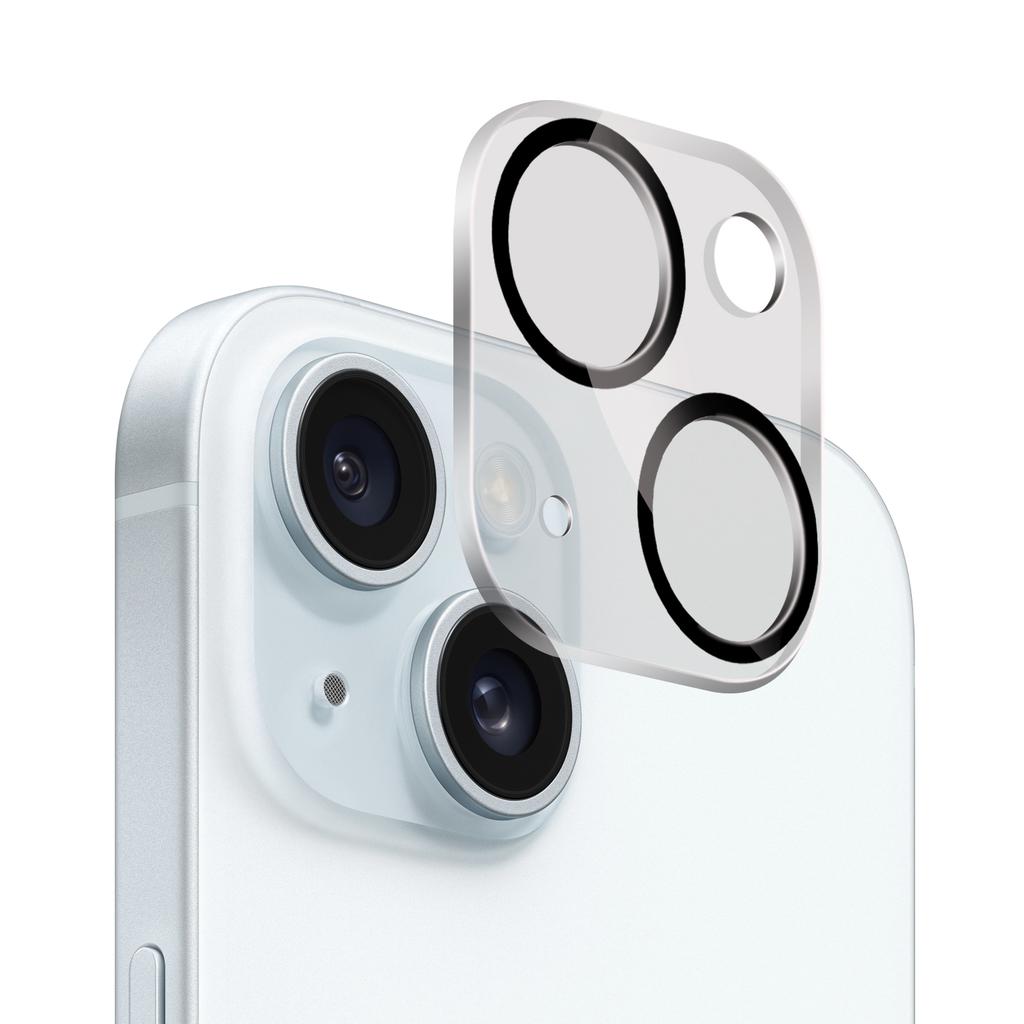 iPhone 15 Plus (6.7) - Camera Lens Tempered Glass Protector Refurbished - N/A (ou "xBase" si vous considérez que c refurbished available on Backmarket