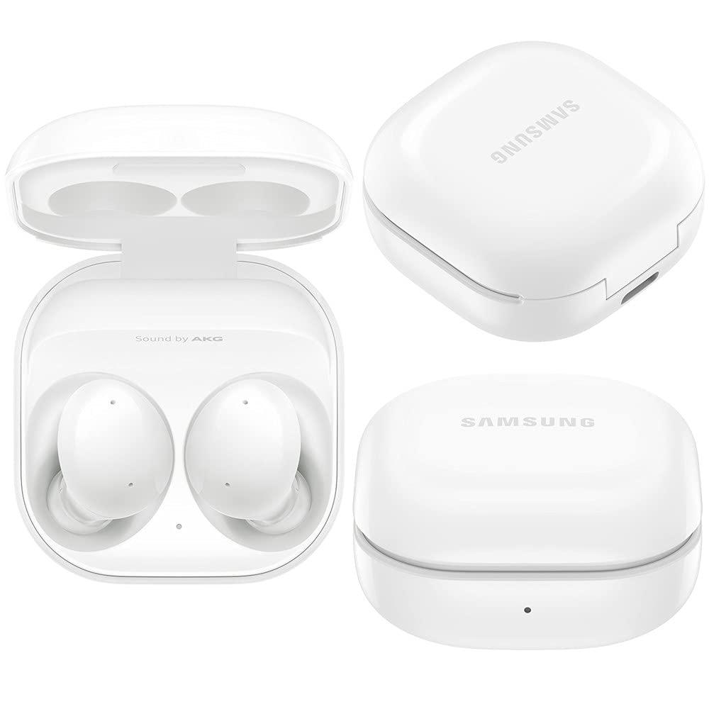 Galaxy Buds 2 Earbud Noise-Cancelling Bluetooth Earphones - White Reconditionné - Samsung refurbished available on Backmarket