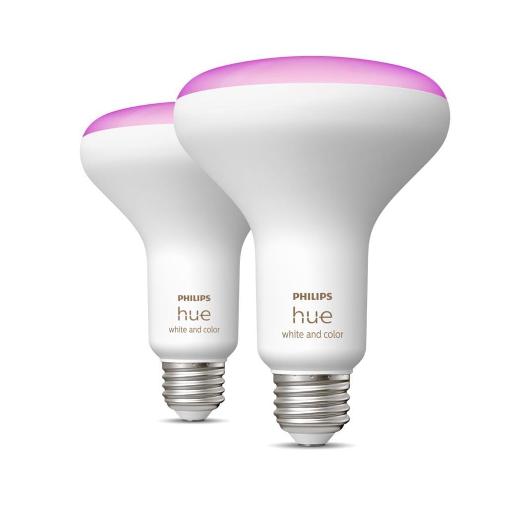 Philips Hue White and Color Ambiance BR30 2-Pack BR30 Connected devices Refurbished - Philips refurbished available on Backmarket