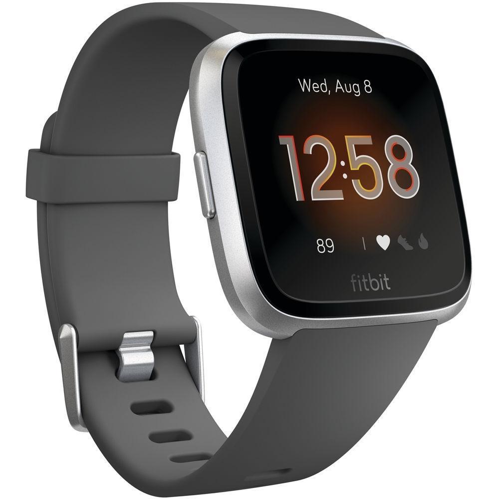 Fitbit Smart Watch Versa Lite HR GPS - Charcoal Reconditionné - Fitbit refurbished available on Backmarket