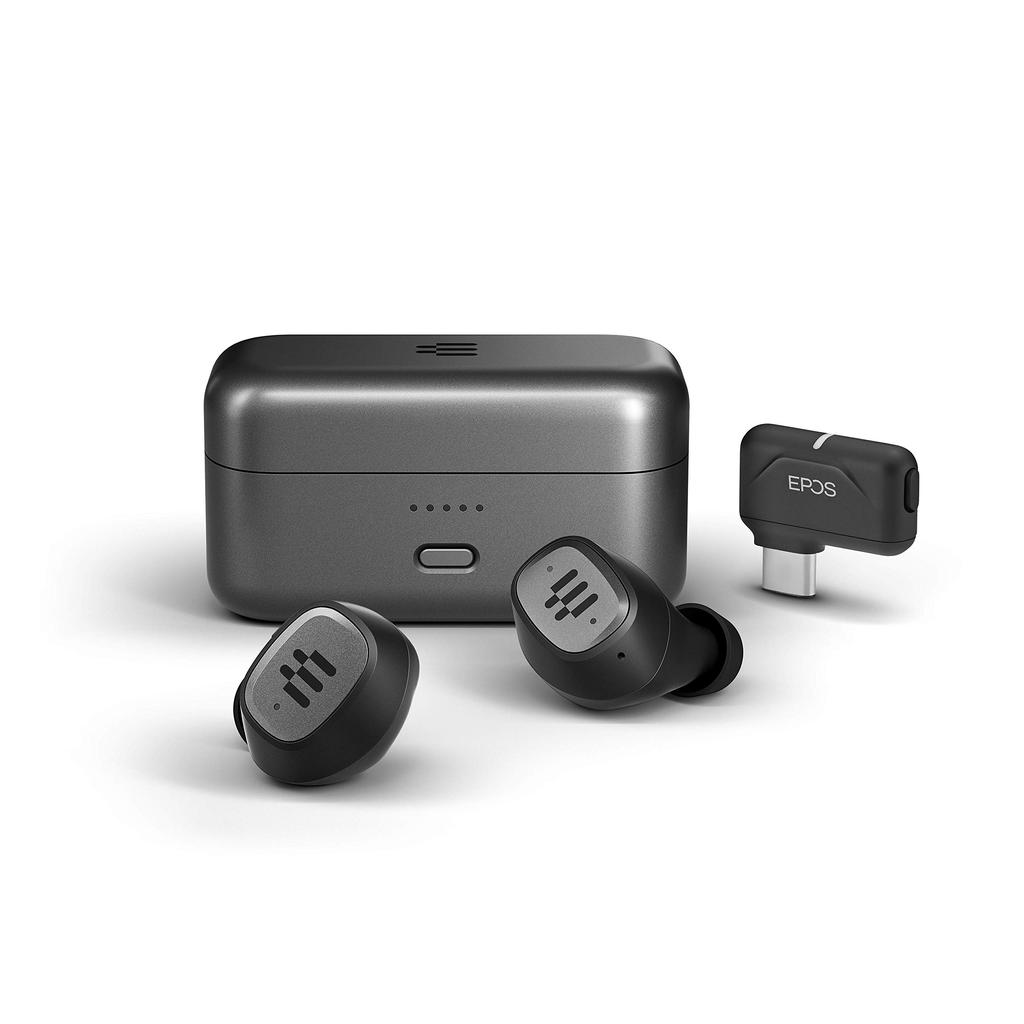 Epos GTW 270 Earbud Noise-Cancelling Bluetooth Earphones - Black Reconditionné - Epos est une marque connue, mais il est possible qu'il refurbished available on Backmarket