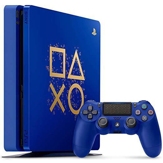 PlayStation 4 Slim Slim 1000GB - Blue Reconditionné - Sony refurbished available on Backmarket