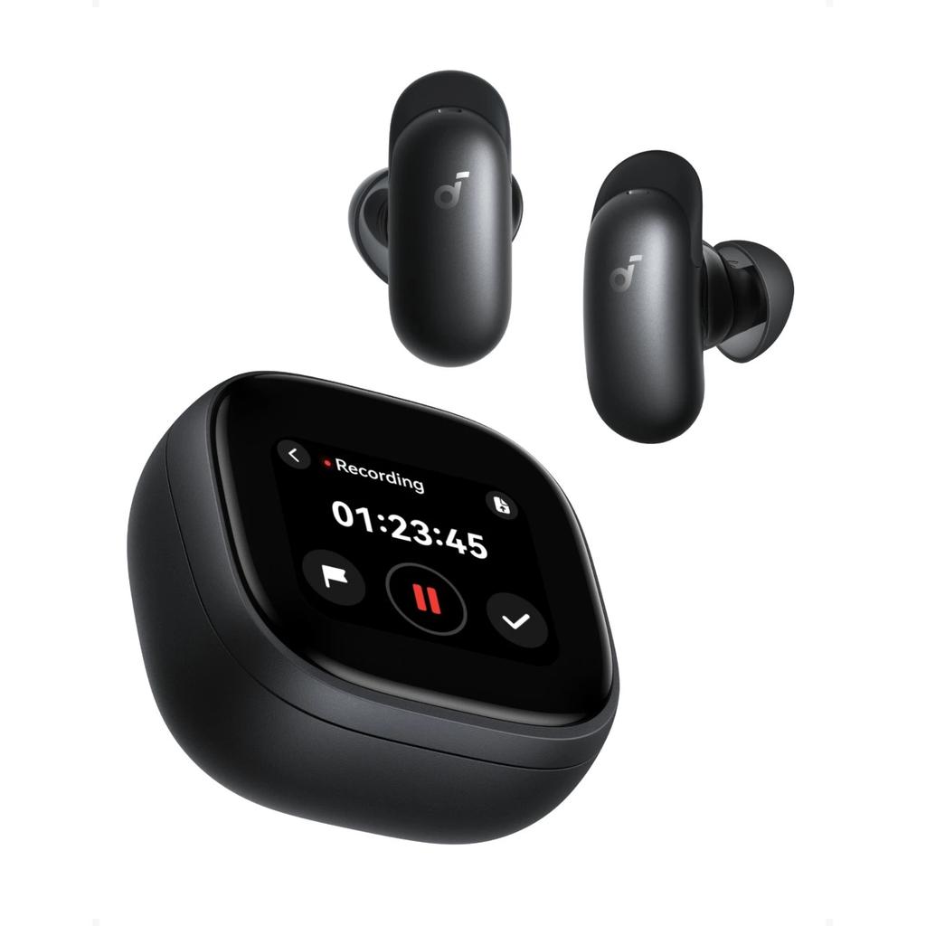 Soundcore Liberty 5 Pro Max Earbud Noise-Cancelling Bluetooth Earphones - Black Refurbished - Anker Soundcore refurbished available on Backmarket