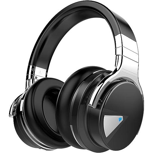 Silensys E7 Noise cancelling Headphone Bluetooth with microphone - Black Refurbished - Silentnight (assuming it's a typo for the mattress brand refurbished available on Backmarket