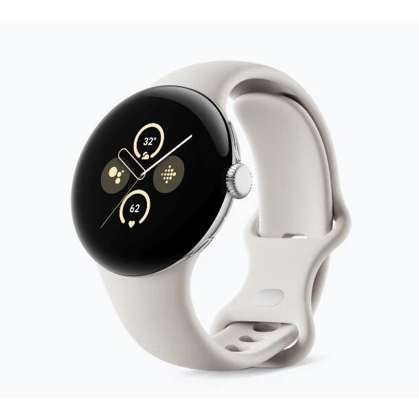 Google Pixel Watch 2 Bluetooth 41 mm - Silver Reconditionné - Google refurbished available on Backmarket