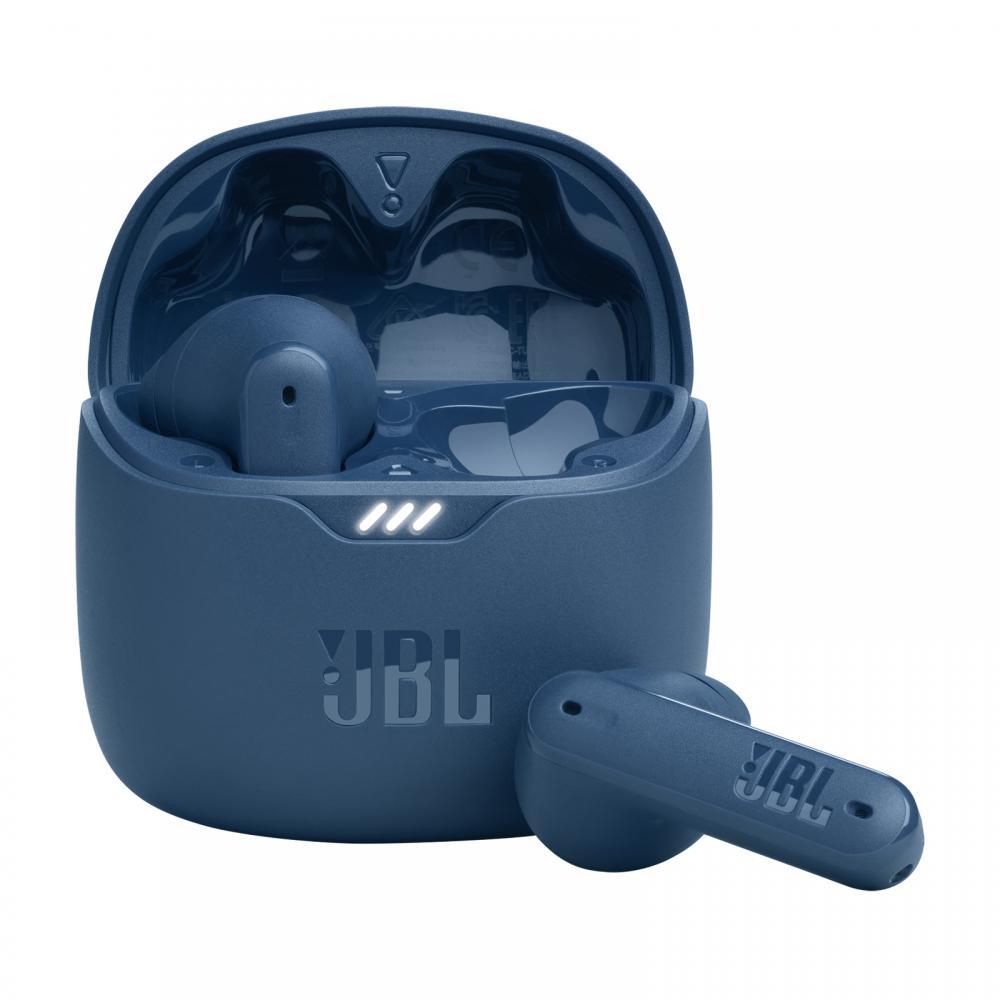 JBLTFLEXBLUAM Earbud Noise-Cancelling Bluetooth Earphones - Blue Refurbished - JBL refurbished available on Backmarket