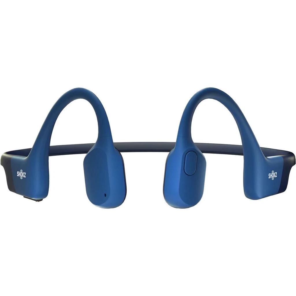 Shokz OpenRun Mini Noise-Cancelling Bluetooth Earphones - Blue Refurbished - Shokz (also known as AfterShokz) refurbished available on Backmarket