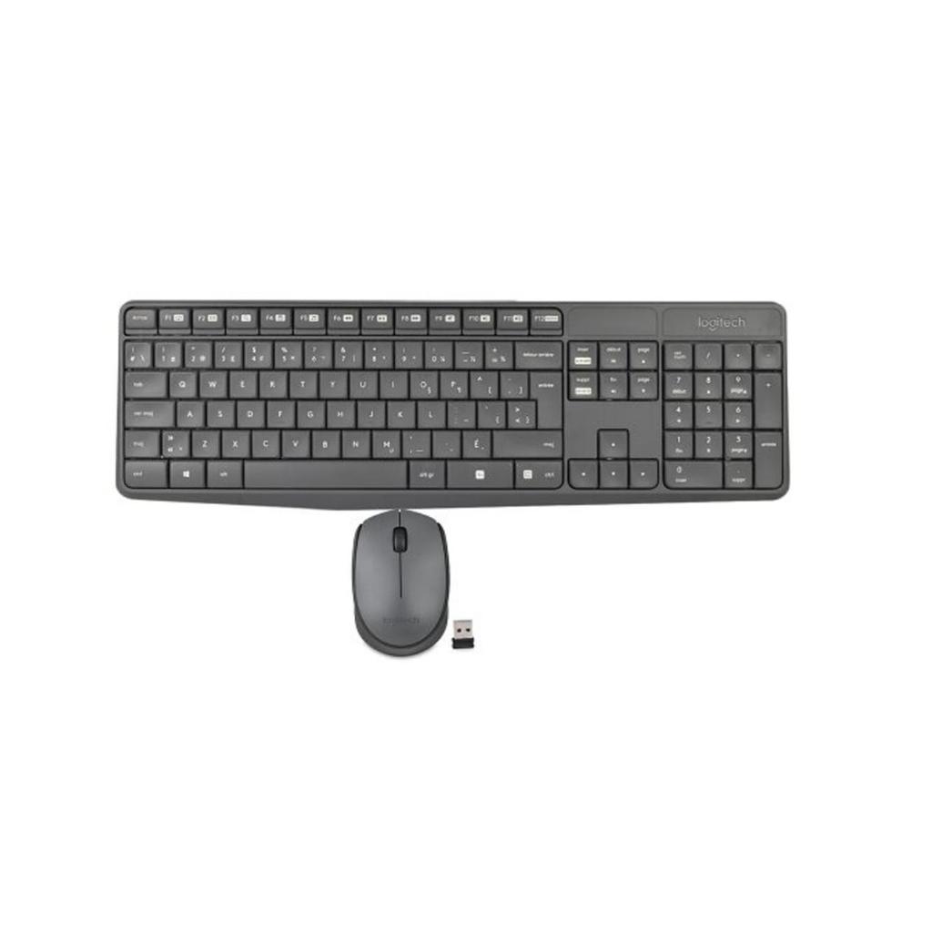 Logitech Keyboard QWERTY Wireless MK235 Refurbished - Logitech refurbished available on Backmarket