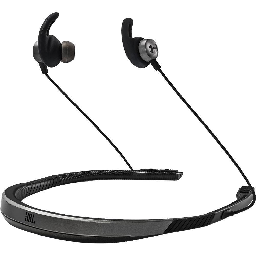 Jbl Under Armor Sport Flex Headphone Bluetooth with microphone - Gray Reconditionné - JBL refurbished available on Backmarket