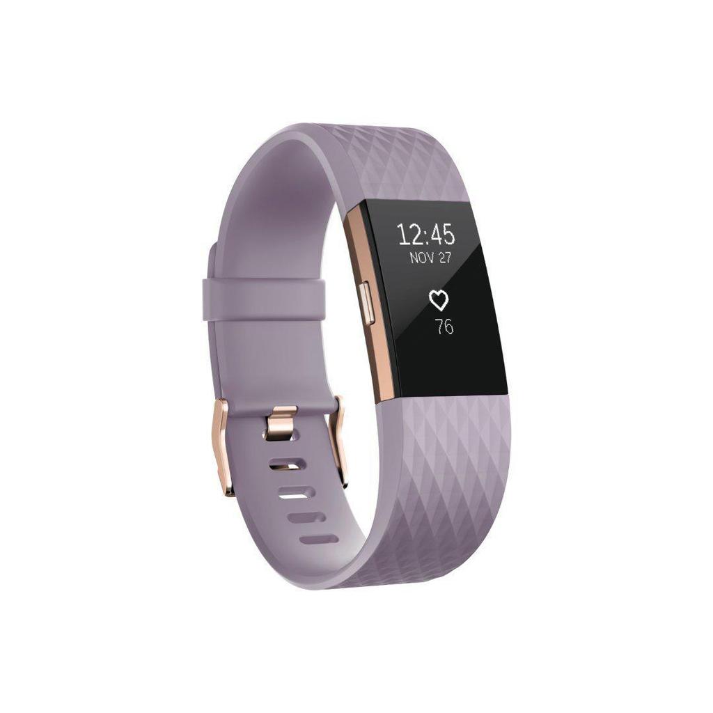 Fitbit Smart Watch Charge 2 HR - Lavender / Rose gold Reconditionné - Fitbit refurbished available on Backmarket