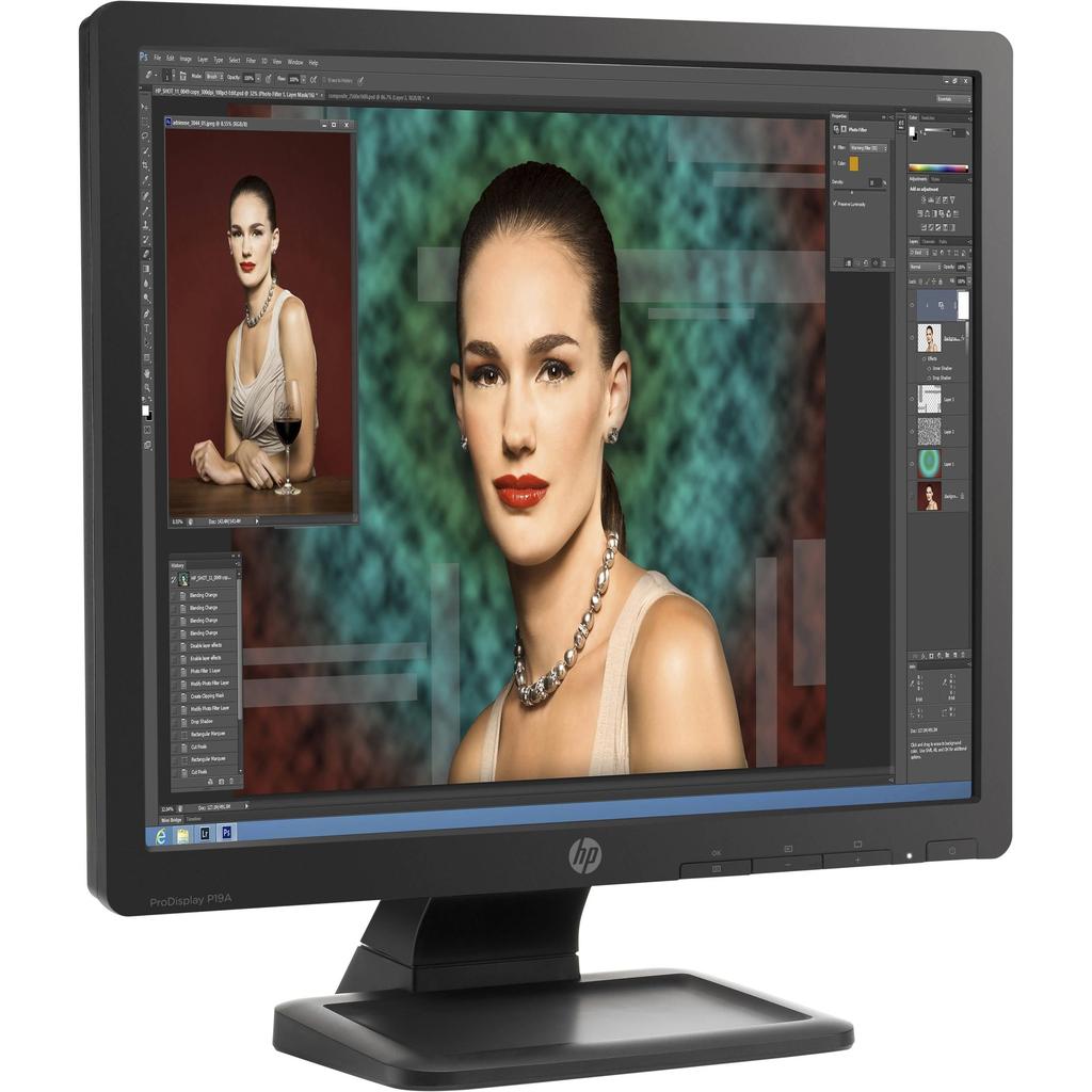 Hp 19-inch Monitor 1280 x 1024 LCD (P19A) Reconditionné - Hewlett-Packard (ou HP en abrégé) refurbished available on Backmarket