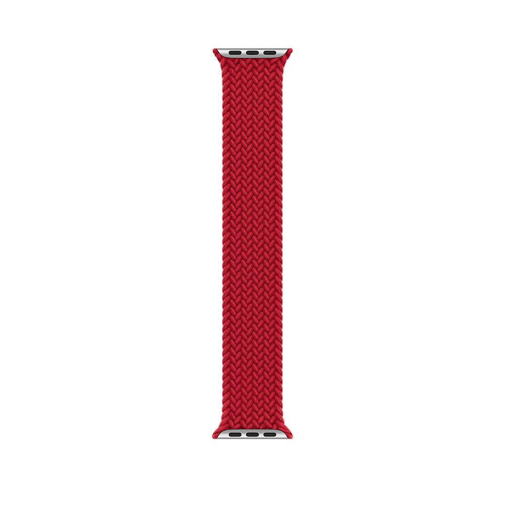 Apple Watch Braided Solo Loop 40mm - (PRODUCT)RED - Size 8 Refurbished - Apple refurbished available on Backmarket