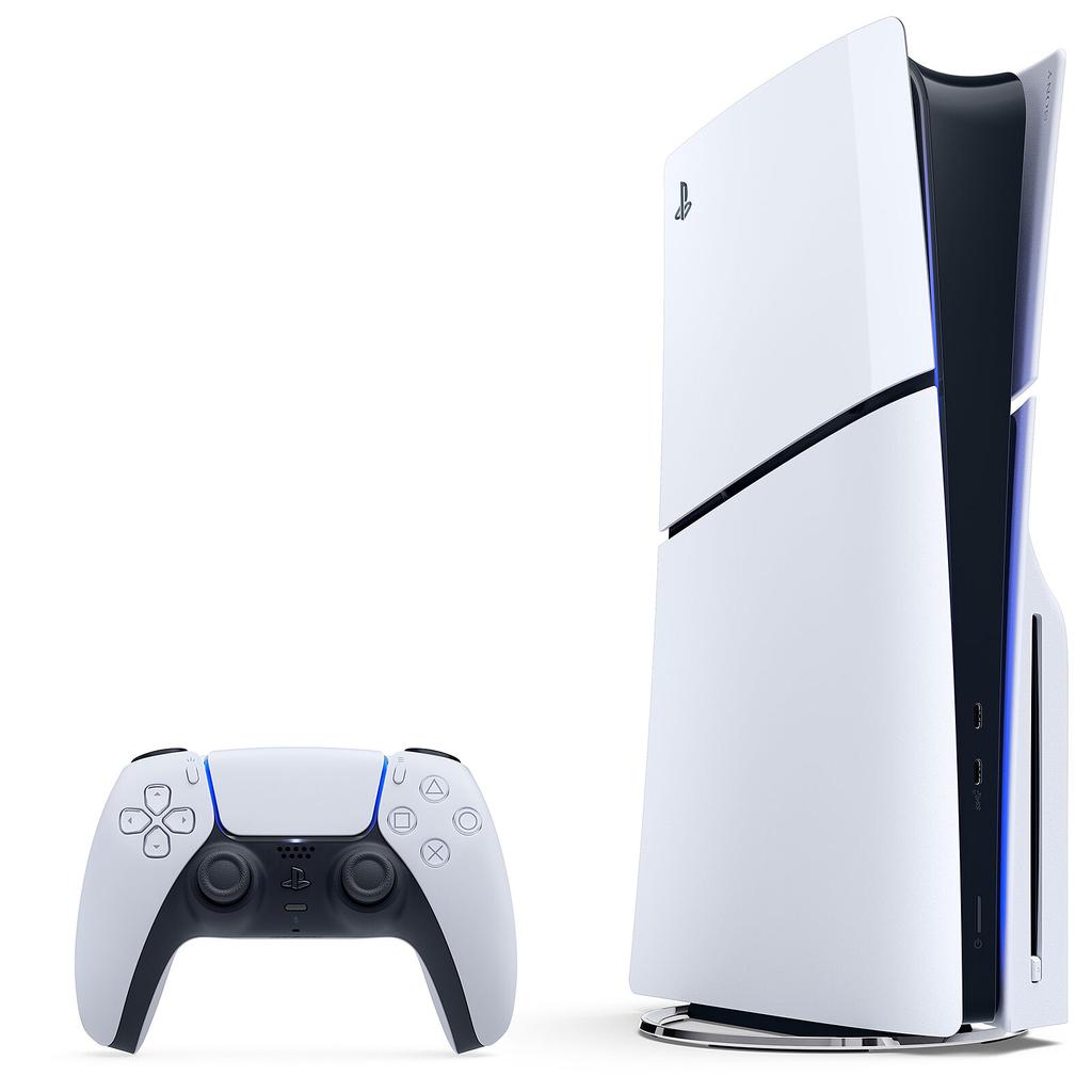 PlayStation 5 Slim 1000GB - White Refurbished - Sony refurbished available on Backmarket