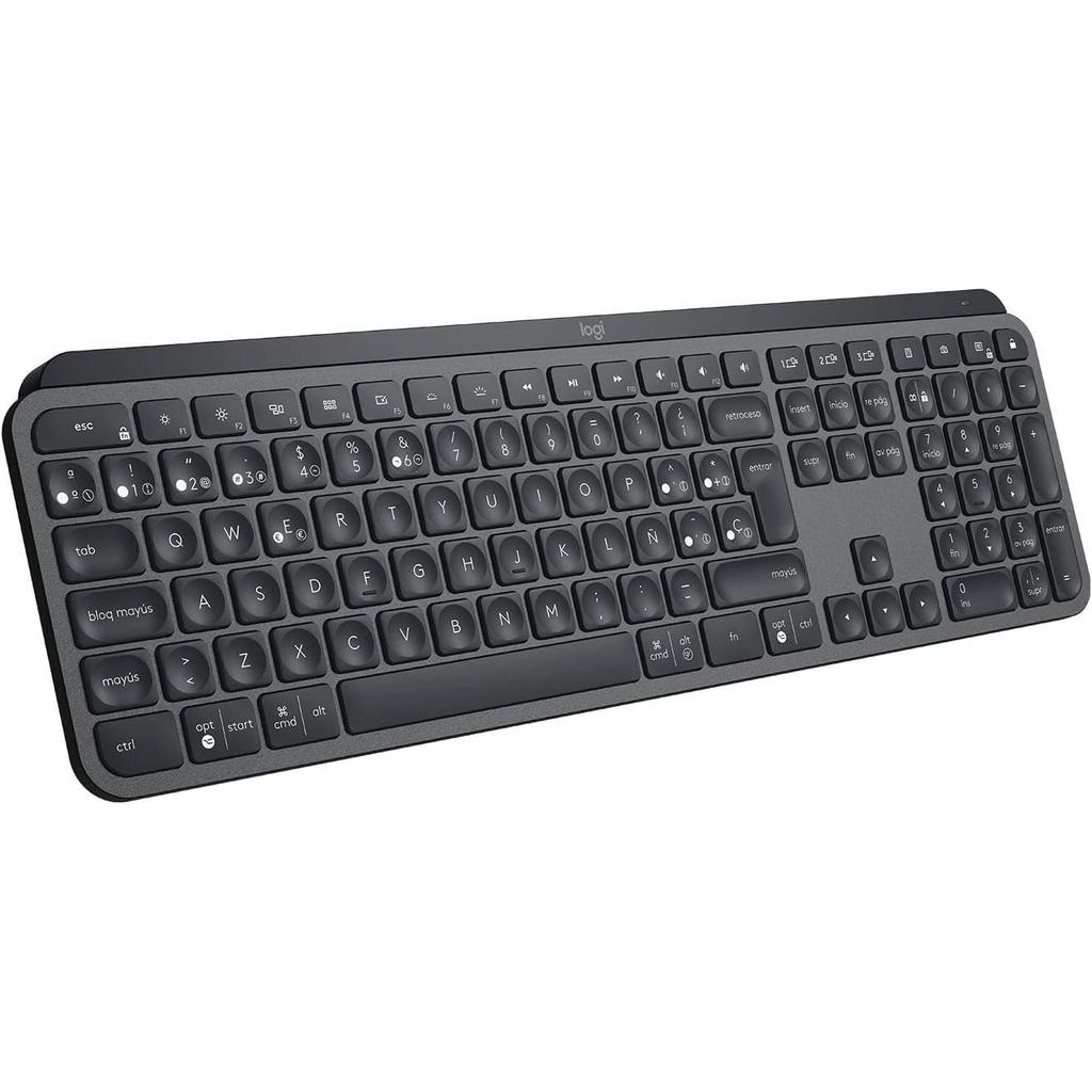 Logitech Keyboard QWERTY MX Keys Refurbished - Logitech refurbished available on Backmarket