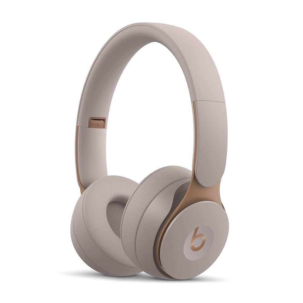 Beats By Dr. Dre Solo Pro Noise cancelling Headphone Bluetooth with microphone - Gray Refurbished - Beats by Dr. Dre refurbished available on Backmarket