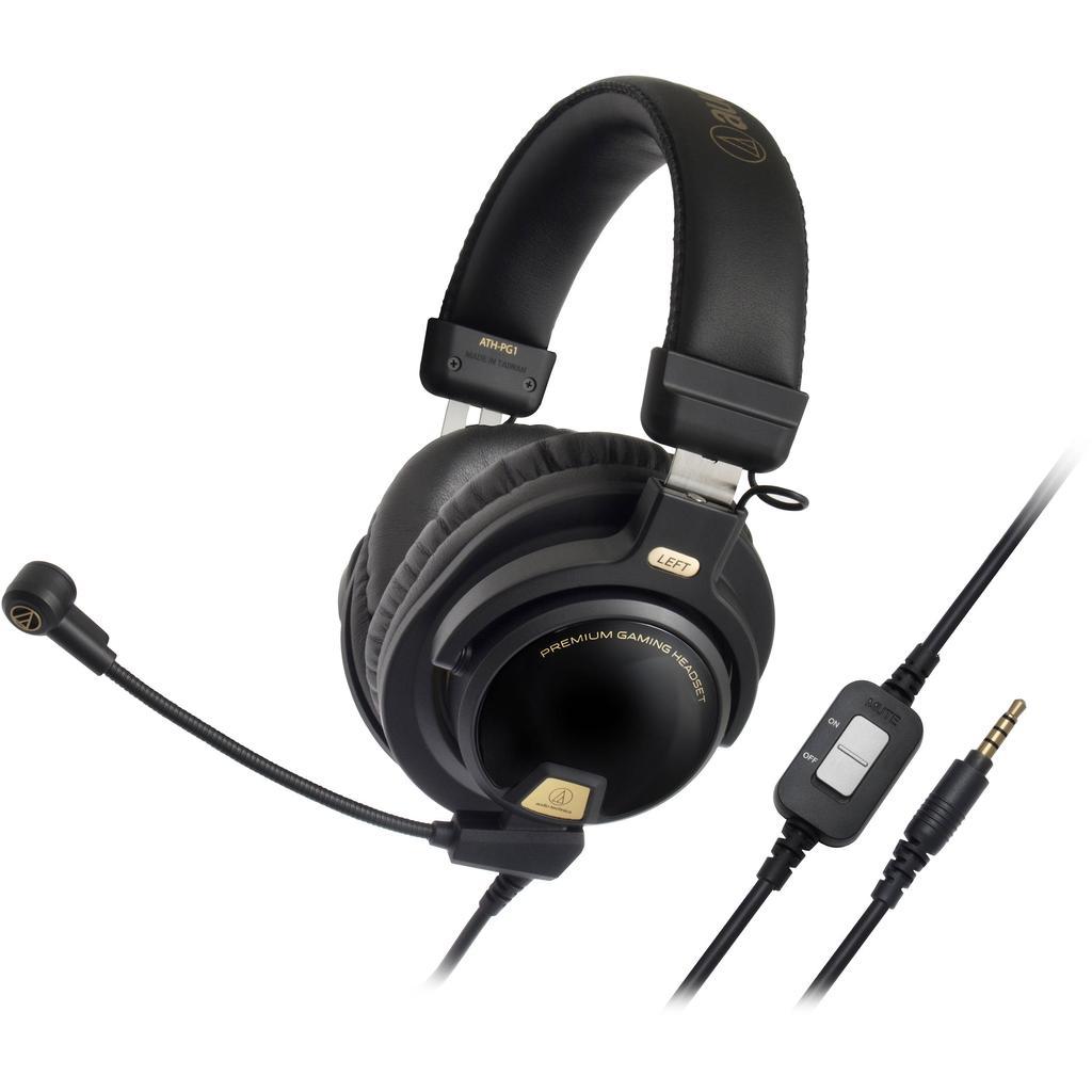 Audio-Technica ATH-PG1 Gaming Headphone with microphone - Black Reconditionné - Audio-Technica refurbished available on Backmarket
