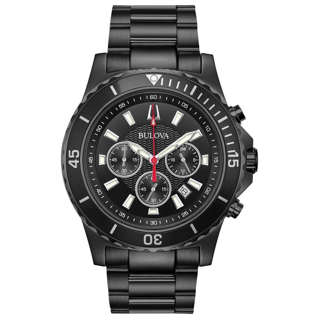 Bulova Smart Watch Marine Star Sport Quartz - Black Reconditionné - Bulova refurbished available on Backmarket