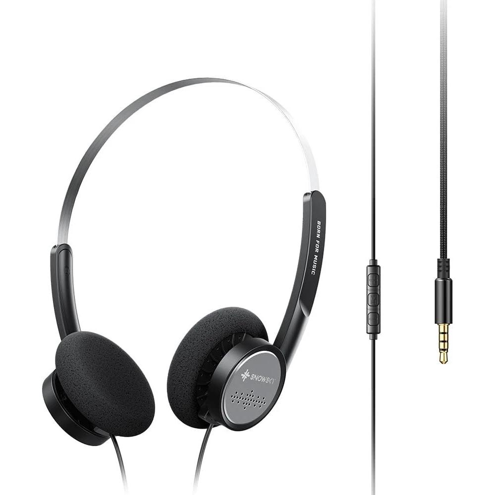 Fiio Snowsky Wind Noise cancelling Headphone with microphone - Black Refurbished - FiiO refurbished available on Backmarket