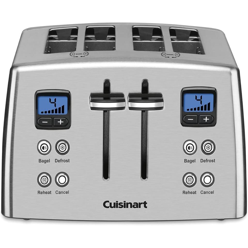 Cuisinart CPT-435P1 4-Slice Toaster Reconditionné - Cuisinart refurbished available on Backmarket