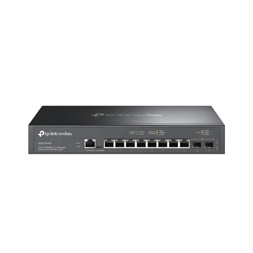 Buy TP-Link Omada 8-Port 2.5G L2+ Managed Switch SG3210X-M2 Reconditionné - $529.00 TP-Link Omada 8-Port 2.5G L2+ Managed Switch SG3210X-M2 Reconditionné - TP-Link refurbished available on Backmarket