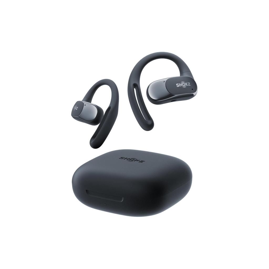 Shokz OpenFit Air Earbud Bluetooth Earphones - Black Refurbished - Shokz (also known as AfterShokz) refurbished available on Backmarket