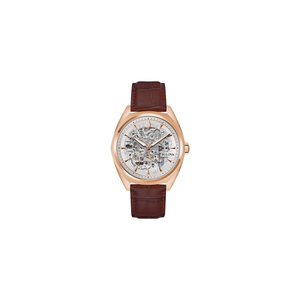 Bulova Smart Watch Automatic Full Skeleton - Silver Reconditionné - Bulova refurbished available on Backmarket