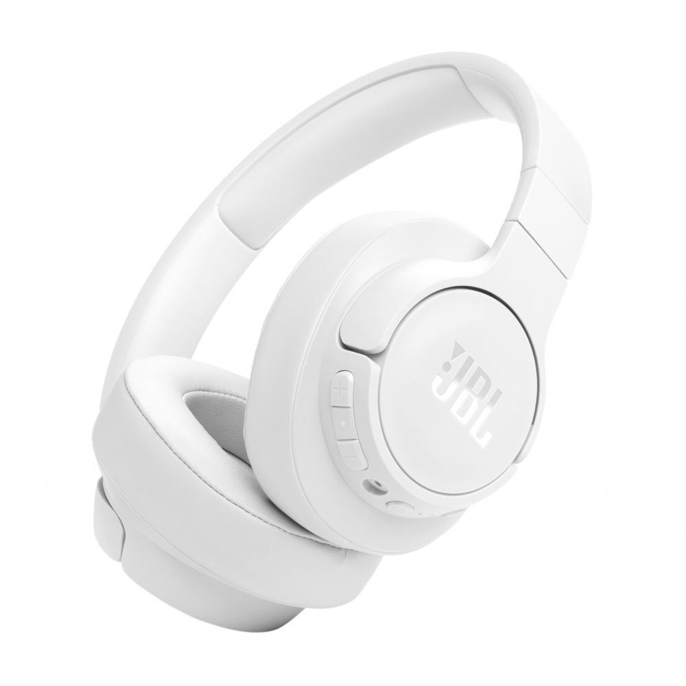 Jbl Tune 770NC Noise cancelling Headphone Bluetooth with microphone - White Refurbished - JBL refurbished available on Backmarket