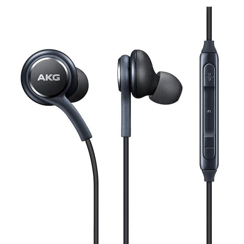 AKG EO-IG955 Earbud Earphones - Black Refurbished - Samsung refurbished available on Backmarket