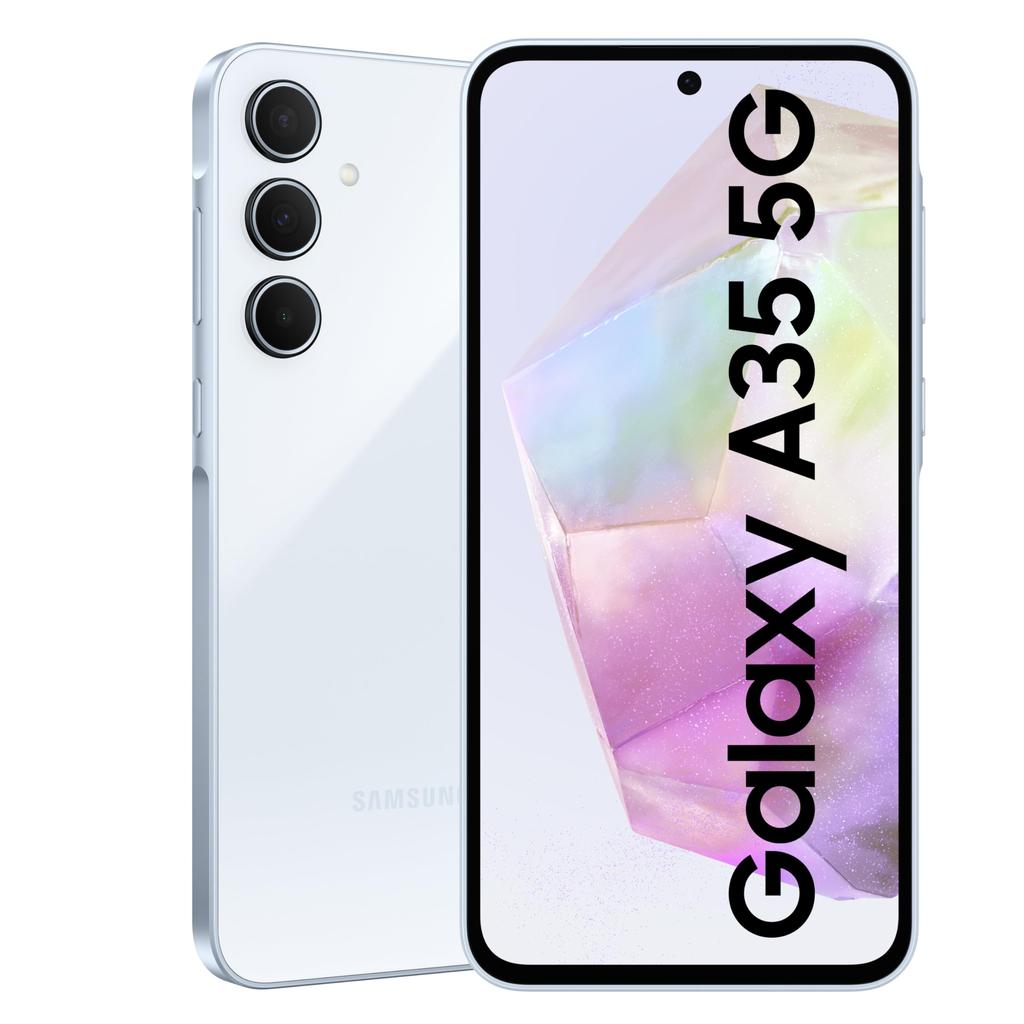 Galaxy A35 128GB - Blue - Unlocked Reconditionné - Samsung refurbished available on Backmarket