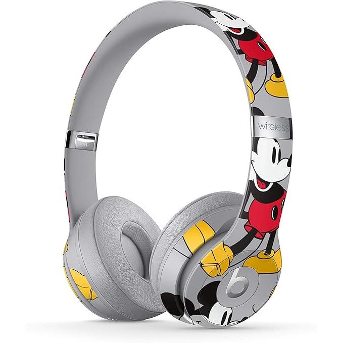 Beats Solo3 Mickey's 90th Anniversary Edition Headphone Bluetooth with microphone - Gray Refurbished - Beats by Dre refurbished available on Backmarket