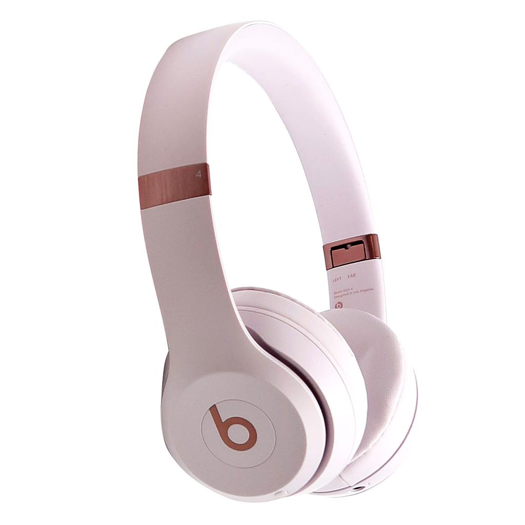 Beats Solo 4 Gaming Headphone Bluetooth with microphone - Pink Reconditionné - Beats by Dre refurbished available on Backmarket