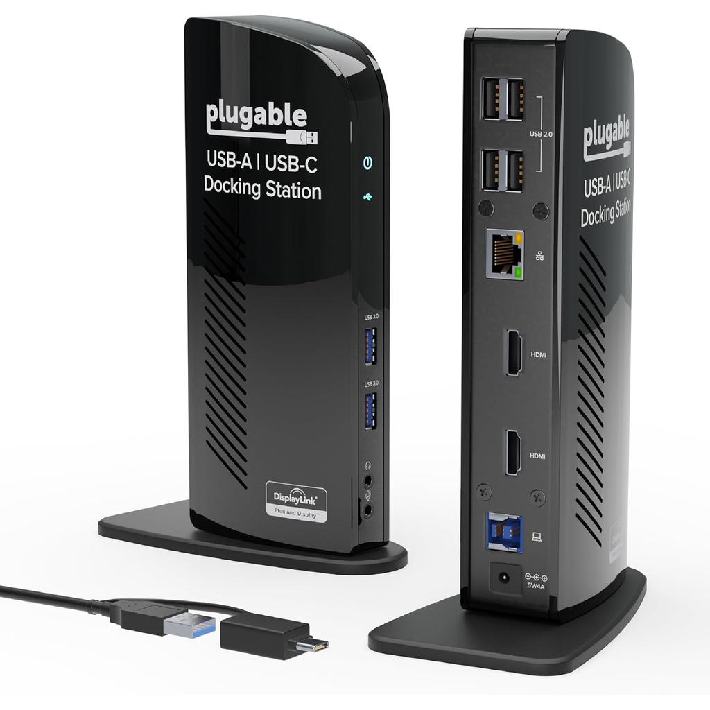 Plugable UD-3900 Docking Station Reconditionné - Plugable refurbished available on Backmarket