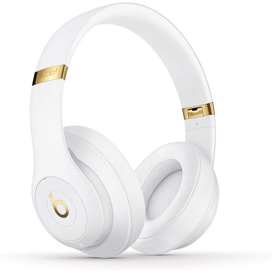 Beats Dr. Dre Studio3 Noise cancelling Headphone Bluetooth with microphone - White Refurbished - Beats by Dre refurbished available on Backmarket