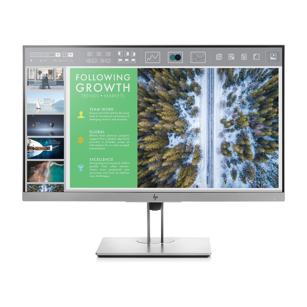 Hp 23.8-inch Monitor 1920 x 1080 LCD (E243) Refurbished - Hewlett-Packard (ou HP en abrégé) refurbished available on Backmarket