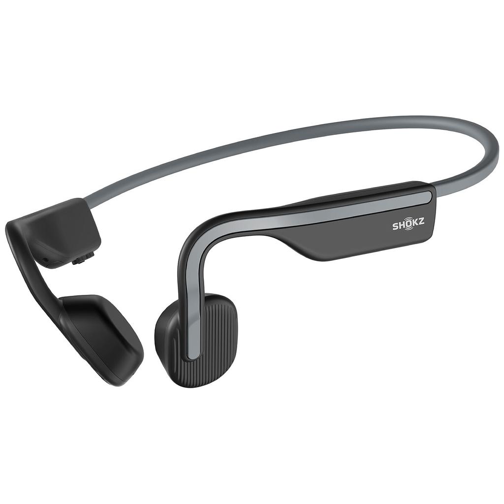 Shokz OpenMove Noise-Cancelling Bluetooth Earphones - Gray/Black Refurbished - Shokz (also known as AfterShokz) refurbished available on Backmarket