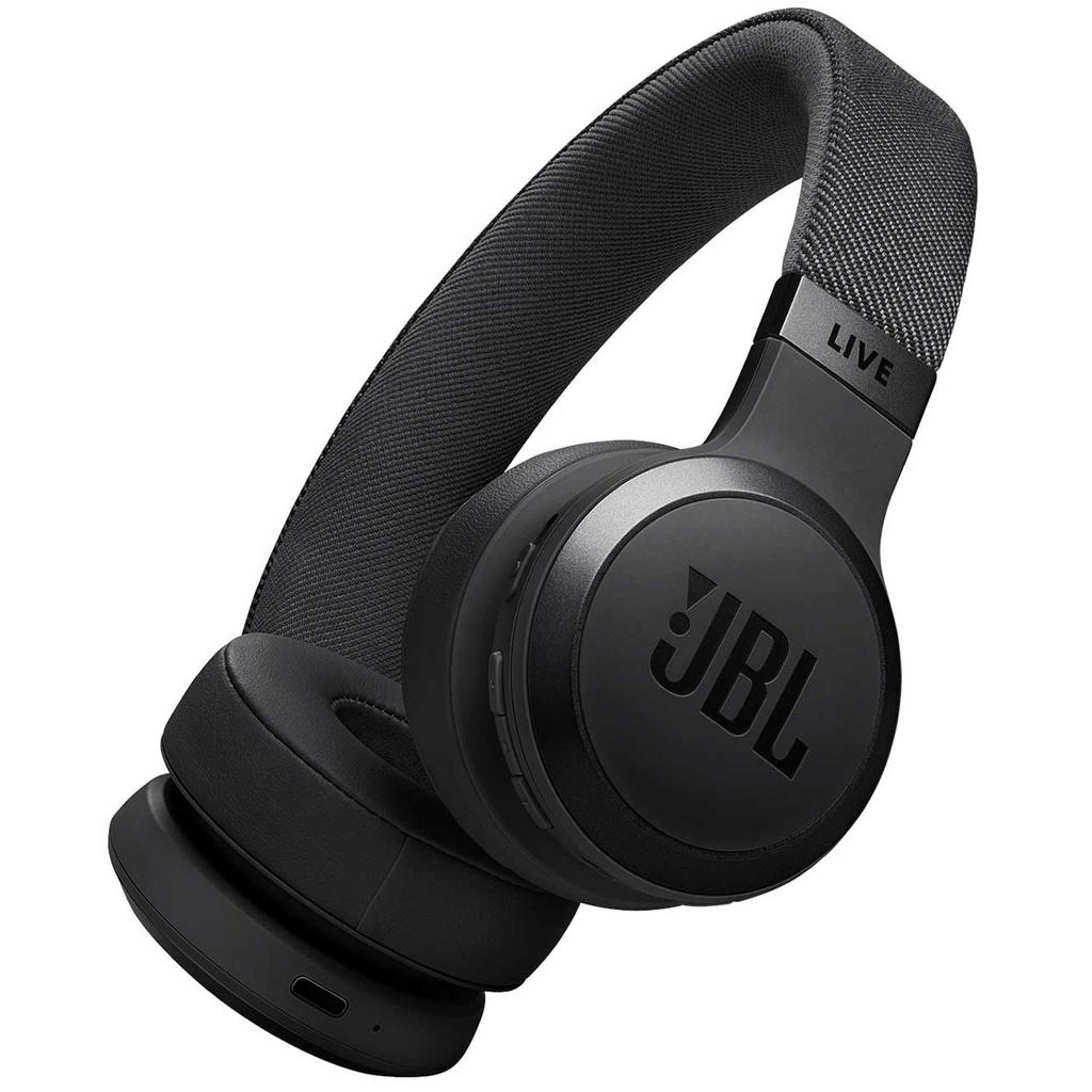 Jbl Live 670NC Noise cancelling Headphone Bluetooth with microphone - Black Refurbished - JBL refurbished available on Backmarket