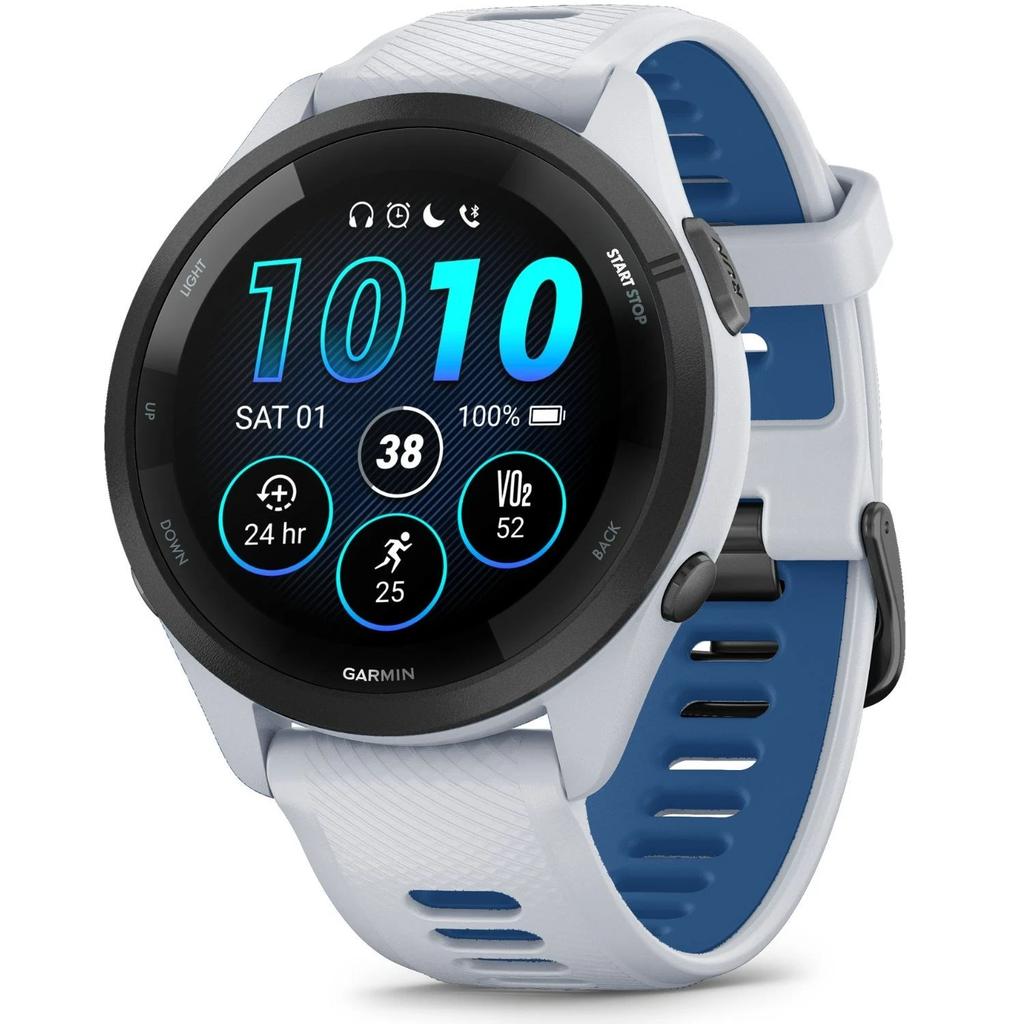 Garmin Forerunner 265 Bluetooth 42 mm - White Refurbished - Garmin refurbished available on Backmarket