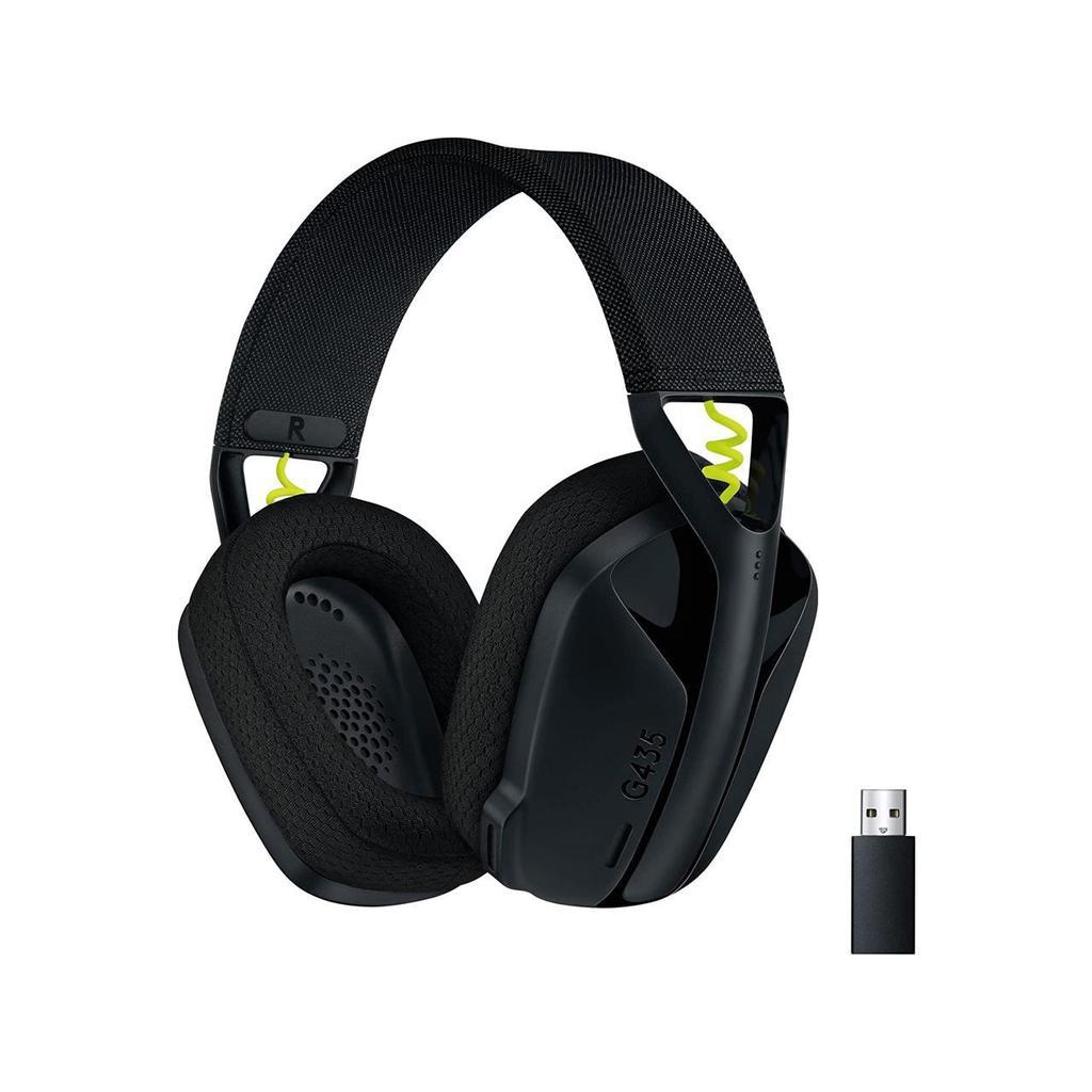 Logitech G435 Gaming Headphone Bluetooth - Black Refurbished - Logitech refurbished available on Backmarket