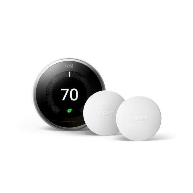 Google Nest Learning Thermostat (3rd Gen) Thermostat Refurbished - Google refurbished available on Backmarket