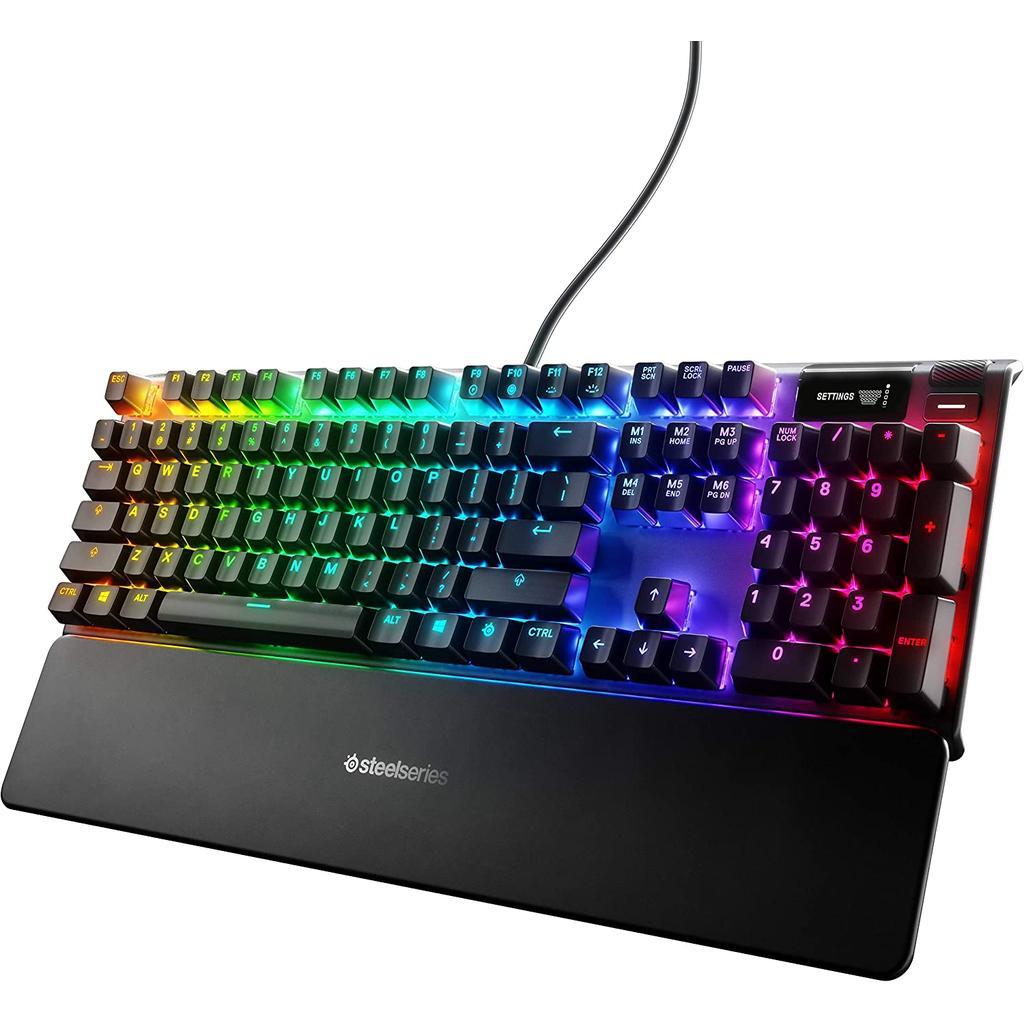 Razer Keyboard QWERTY Backlit Keyboard Apex Pro Full Size Refurbished - Razer refurbished available on Backmarket