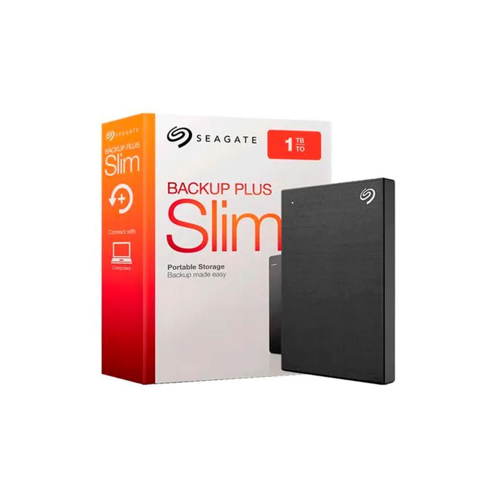 Seagate STDR1000600 Backup Plus Slim External hard drive - HDD 1 TB Refurbished - Seagate refurbished available on Backmarket