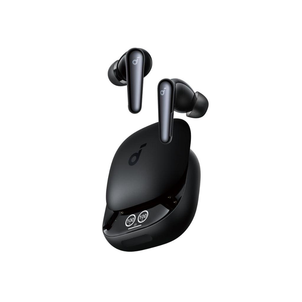Soundcore Liberty 4 Pro Earbud Noise-Cancelling Bluetooth Earphones - Black Refurbished - Anker Soundcore refurbished available on Backmarket