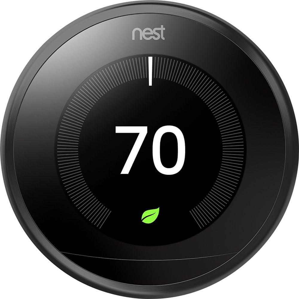 Google Nest Learning Thermostat 3rd Gen Thermostat Refurbished - Google Nest refurbished available on Backmarket