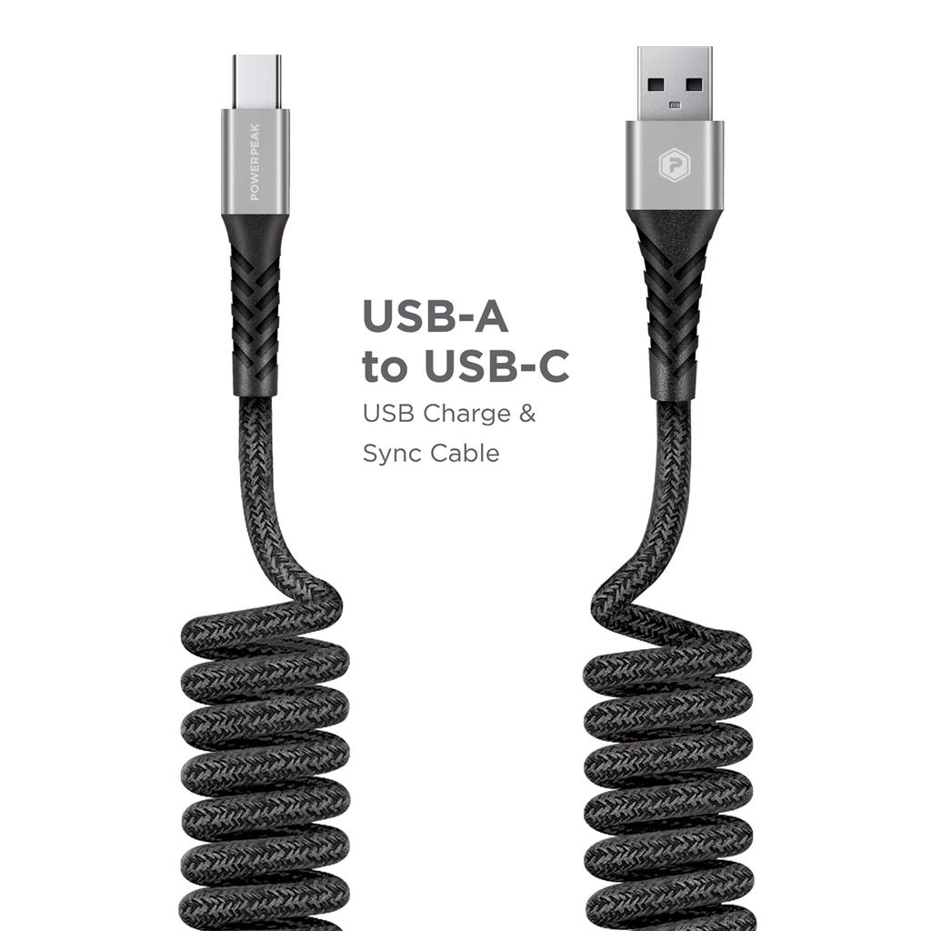 Powerp USB-A TO USB-C Cable Refurbished - N/A (Il n'y a pas assez d'in refurbished available on Backmarket