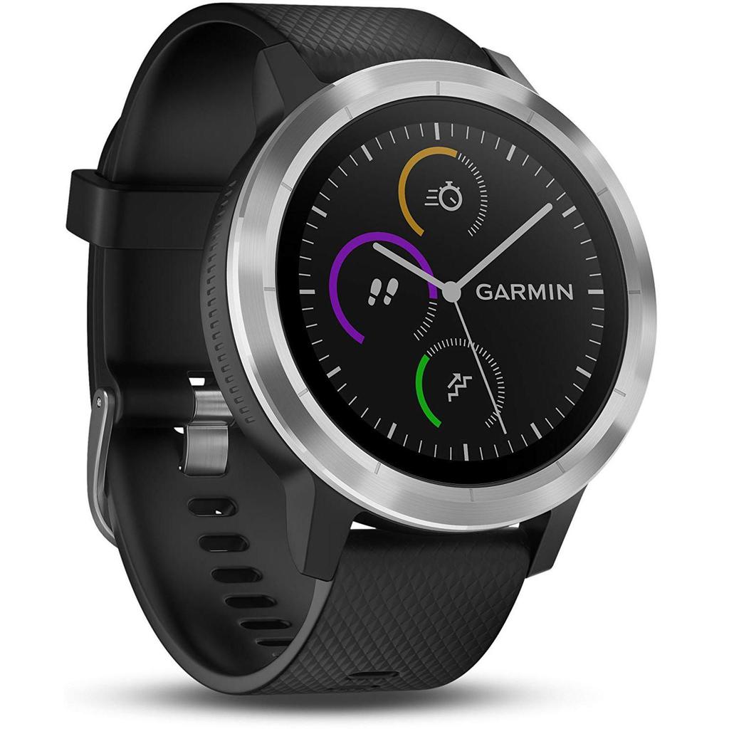 Garmin Vivoactive 3 Bluetooth 43 mm - Black/Silver Refurbished - Garmin refurbished available on Backmarket