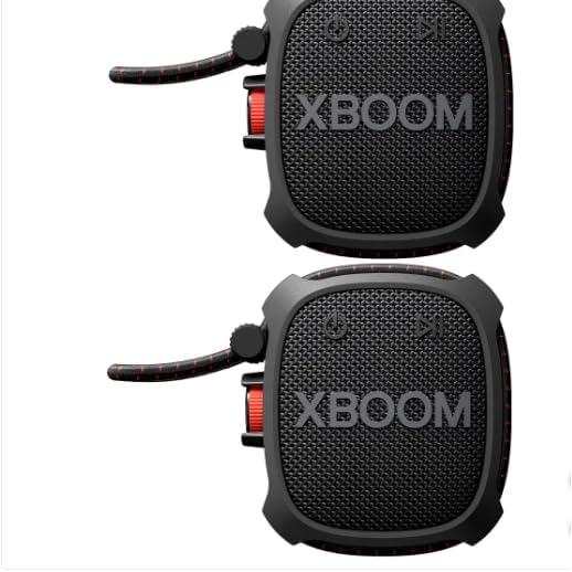 LG XG2TBK-2PACK Bluetooth speakers - Black Refurbished - LG refurbished available on Backmarket