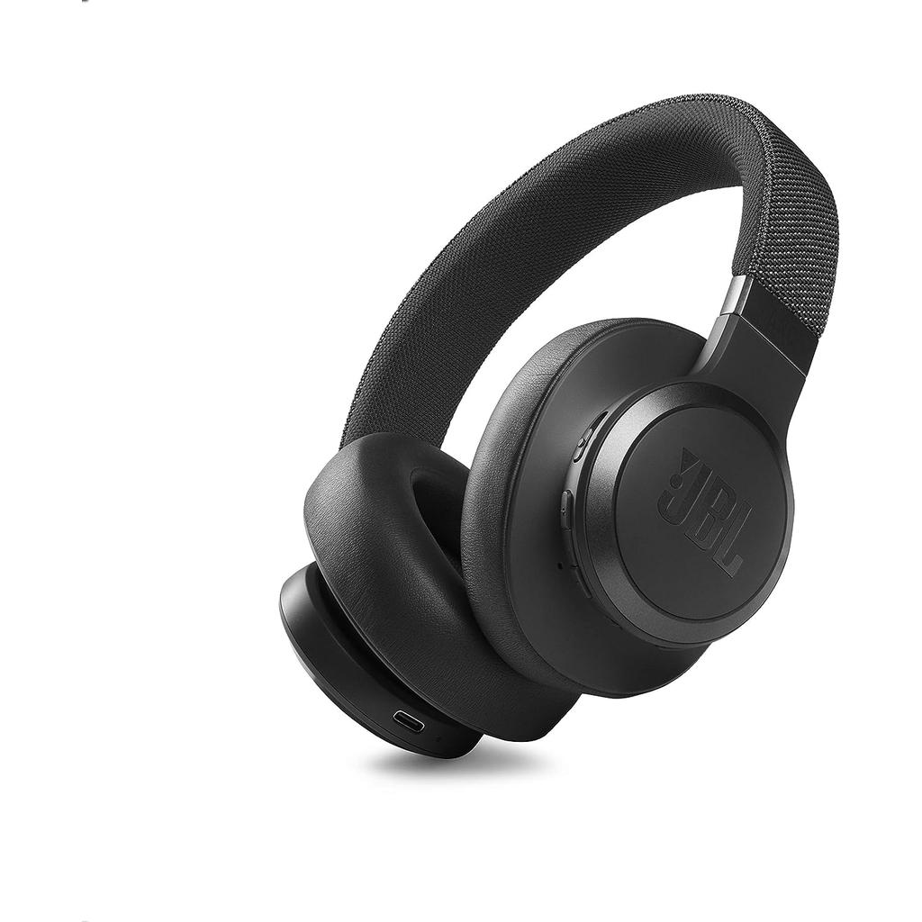 JBLLIVE660NCBLKAM Noise cancelling Headphone Bluetooth with microphone - Black Refurbished - JBL refurbished available on Backmarket