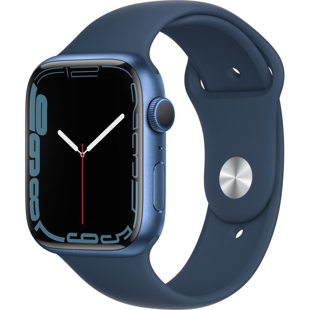 Apple Watch Series 7 (2021) GPS + Cellular 41 mm - Aluminium Blue - Sport band Blue Refurbished - Apple refurbished available on Backmarket